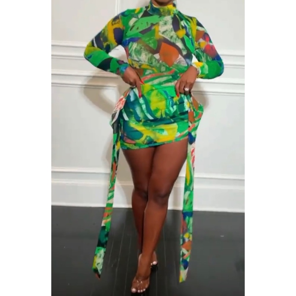 Multi Color Dress